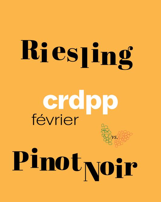 8 février 2026 - Riesling vs. Pinot noir